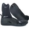 Rip Curl Mens E Bomb 3mm Split Toe Wetsuit Boots Boot - Black - Flash Lining view 1