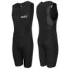 Deux Roues Triathlon Suit Men Racing Tri Cycling Skin Suit Bike Swim Run - Bonus Race Bib Belt (Black, Medium) view 2
