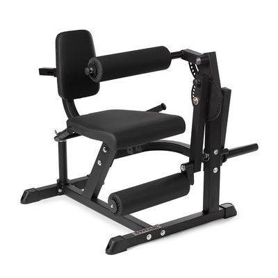 Titan Fitness Plate-Loaded Adjustable Leg Extension and Curl Machine, Rated 300 LB, Lower Body Specialty Machine for Extension and Curls, Muscle Focus on Thigh, Quads and Hamstrings