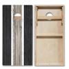 Tailgating Pros Striped Tournament Grade Cornhole Board Set w/LED Rings- Includes 4'x2' Regulation Boards, Ring Lights, Bean Bags, and Carrying Cases view 2