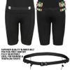 Deux Roues Triathlon Suit Men Racing Tri Cycling Skin Suit Bike Swim Run - Bonus Race Bib Belt (Black, 2X-Large) view 3
