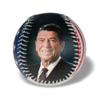 Ronald Reagan Signature Baseball - Patriotic Stars and Stripes Design - Quote: We Meant to Change a Nation... and Instead, we Changed The World. - Features President Reagan's Photo - Great Gift! view 2