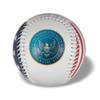 Ronald Reagan Signature Baseball - Patriotic Stars and Stripes Design - Quote: We Meant to Change a Nation... and Instead, we Changed The World. - Features President Reagan's Photo - Great Gift! view 3