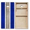 Tailgating Pros Striped Tournament Grade Cornhole Board Set w/LED Rings- Includes 4'x2' Regulation Boards, Ring Lights, Bean Bags, and Carrying Cases view 2
