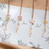 AILIN Custom Birth Flower Necklace With Name 925 Sterling Silver/Stainelss Steel Personalized Birth Flower Name Pendant Necklace Floral Mother Day Jewelry Gift for Women view 3