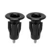 1 Pairs Bike Handlebar Bar End Plugs, Adjustable Aluminum Alloy Handlebar Bar End Hat for 1523.5mm Road Bike BMX Bicycle Handlebars(Black) view 1