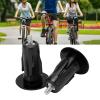 1 Pairs Bike Handlebar Bar End Plugs, Adjustable Aluminum Alloy Handlebar Bar End Hat for 1523.5mm Road Bike BMX Bicycle Handlebars(Black) view 4