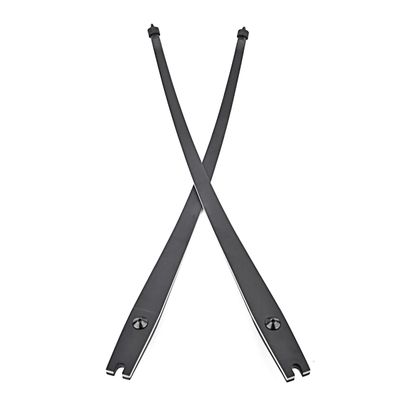 ZSHJGJR Foam Core ILF Longbow Limbs 64inch ILF Limbs 20-50lbs Right Hand Compatible for 19" Bow Riser for Archery