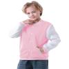 Kids Boys Varsity Jacket Baseball Jacket Casual Sport Cardigan Sweatshirt Youth 2-13 Year view 2