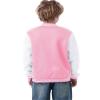 Kids Boys Varsity Jacket Baseball Jacket Casual Sport Cardigan Sweatshirt Youth 2-13 Year view 3