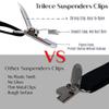 trilece Red Suspenders for Boys Kids Girls and Toddlers Baby - Adjustable Elastic 1 inch Wide Y Shape Suspender Strong Clips (5 Months to 6 Years, Red) view 3