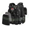 YAKEDA Tactical Vest for Men 1000D Nylon Quick Release Laser-Cutting Modular Vest Lightweight Vest (Black CP) view 4