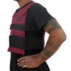 Glacier Tek Cool Vest Personal Cooling, 59 Degrees for 2.5 hours 8 Cool Packs, recharge in 30 minutes (Maroon) view 2
