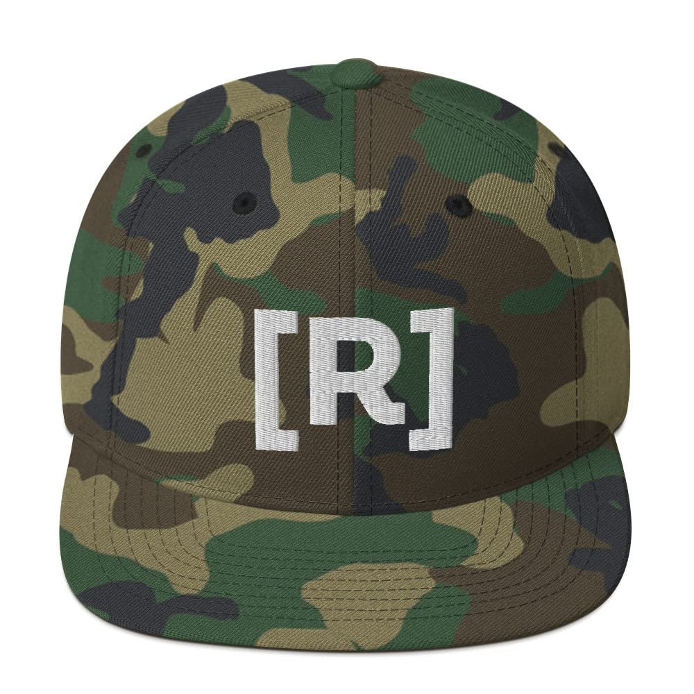 Aivdeals Residente Hat Embroidered Snapback Cap Green Camo