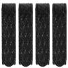 RYNO GEAR Basket Weave Synthetic Leather Belt Keepers (Set Of 4) (HIDDEN SNAP) view 1