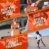 Skater Trainer Wheel. WHEELE-PRO from Kubaco. Learn Balance and Build Confidence. First Training Wheel for Skateboarding.(White) view 2