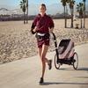 Cybex ZENO Multisport Trailer Frame in Black + Pink view 4