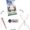 Net Playz Junior Baseball/Softball Trainer Combo, 3-Feet by 5-Feet Pitching Target Panel and Pitchback Rebounder Net with Carry Bag,Black,NOC031402022 view 4