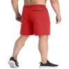 MAGCOMSEN Mens Hiking Shorts Quick Dry Cargo Shorts Work Casual Shorts Lightweight Tactical Shorts Tomato Red,30 view 2