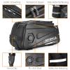 West Biking Bike Rear Seat Bag, Double Water Resistant, Zipper, Bicycle Trunk Pannier, 8.6L Capacity Waterproof Backseat Carrier Cargo Pouch with Strap & Rain Cover For Cycling view 4