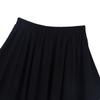RUNQHUI Kids Girls Flowy A-Line Skirts Knee Length Vintage Pleated Swing Midi Skirt School Uniform Dancewear Black&Blue 8 Years view 4