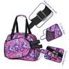 Boulder Bee | Premium Pickleball Bags | PickleBall Tote Bag for Women | Womens Hand/Shoulder Gym Bag w Water Bottle Holder | With Racquet/Paddle Holder (Bright Pink) view 3
