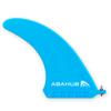 Abahub 8'' SUP Single Center Fin with 1 No Tool Fin Screw, Fiberglass Reinforeced 8 inch SUP Replacement Fins for Surfboard, Stand-up Paddle Board, Longboard, Blue