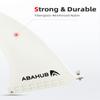 Abahub 10'' SUP Single Center Fin with 1 No Tool Fin Screw, Fiberglass Reinforeced 10 inch SUP Replacement Fins for Surfing, Surfboard, Stand-up Paddle Board, Longboard, White view 3