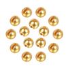 MUUNN 50pcs Tungsten Slotted Beads for Fly Tying, Sink Deeper and Faster 12 Colors/13 Sizes Slotted Tungsten Beads Fly Tying Beads Head Fly Tying Materials(Gold,2.5mm) view 1