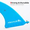 Abahub 9'' SUP Single Center Fin, No Tool Fin Screw, Fiberglass Reinforeced 9 inch SUP Replacement Fins for Surfboard, Stand-up Paddle Board, Longboard, Blue view 3