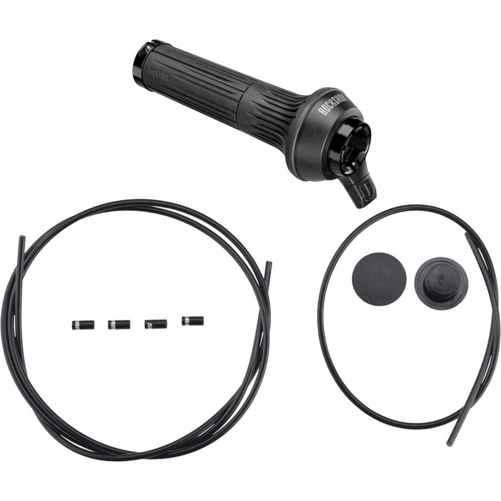 SRAM RockShox Twistloc Full Sprint Remote - 2 Position, Left and Right Grips, 1250 mm Rear Shock Cable Housing, B1