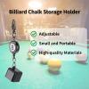 Jovenn Snooker Chalk Box, Easy to Use with Belt Clip Pool Chalk Holder, for Billiard Chalk Snooker Pool view 2