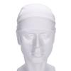 Cycling Cap Men Skull Pirate Hat Riding Bandana Sweat Wick Hat Liner Motorcycle Headwrap Quick Dry Beanie Under Cap White view 2