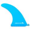 Abahub 10'' SUP Single Center Fin with 1 No Tool Fin Screw, Fiberglass Reinforeced 10 inch SUP Replacement Fins for Surfing, Surfboard, Stand-up Paddle Board, Longboard, Blue view 1