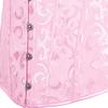 Kranchungel Renaissance Corset Tops for Women: Plus Size Overbust Corset Costume Themed Events for Renaissance Faire Visitors X-Small Pink view 4