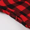 1950s Vintage Dresses for Women A-Line Cotton Audrey Retro Rockabilly Floral Print Skater Party Cocktail Wedding Evening Swing Dress UK Red Plaid L view 4