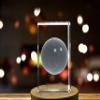 Squash Ball 3D Engraved Crystal 3D Engraved Crystal Keepsake/Gift/Decor/Collectible/Souvenir (XX-Large) view 3
