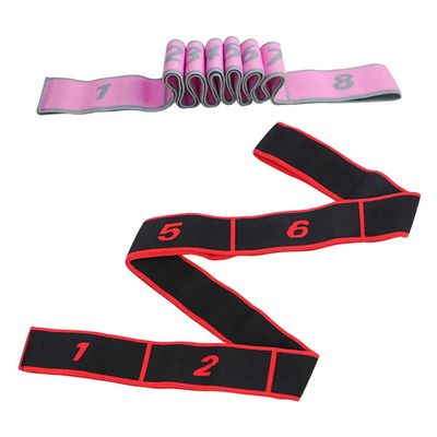 2pcs Elastic Yoga Stretch Bands for Fitness Versatile Bodybuilding Equipment for Home and Gym Use High Elasticity for Muscle Activation and Hip Shaping for Beginners Stretching and