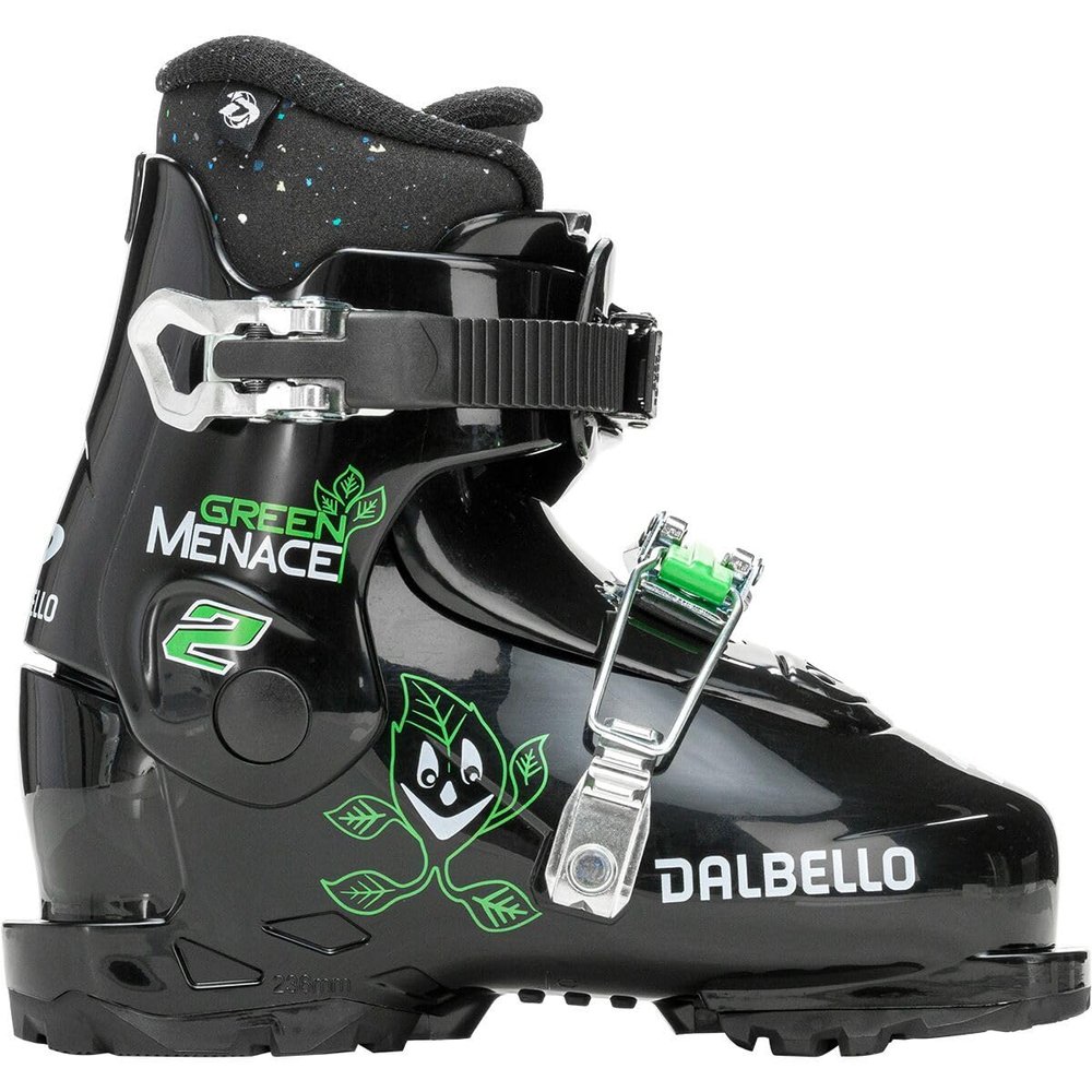 Dalbello 2.0 GW JR Black/Black Kids' Ski Boots: Green Menace