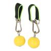 Pull Up Hand Grips, 2PCS Climbing Pull Up Hand Grips Ball Set with Webbing Buckle Arm Strength Training Equipment for Home Gym (72mm) view 1