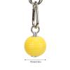 Pull Up Hand Grips, 2PCS Climbing Pull Up Hand Grips Ball Set with Webbing Buckle Arm Strength Training Equipment for Home Gym (72mm) view 3
