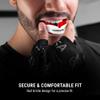 Hayabusa Combat Sports Mouth Guard Youth, Kids and Adult Sizes Comes with Case - White/Red, Adult view 3