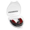 Hayabusa Combat Sports Mouth Guard Youth, Kids and Adult Sizes Comes with Case - Black/Red, Adult view 1