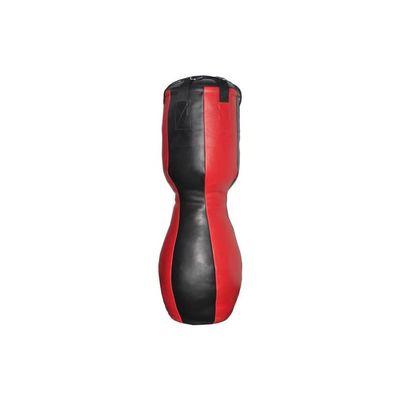 Brawl Strike MMA Boxing Floor to Ceiling Punching Bag PU Leather (150cm, Red/Black)