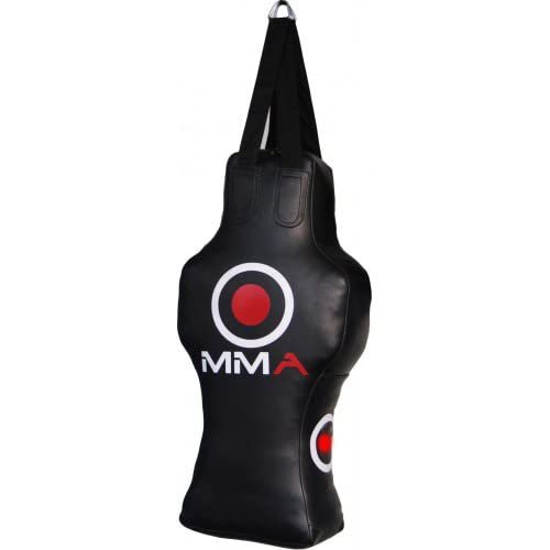 Brawl Strike Torso Dummy Heavy Punch Bag Grappling Dummy Body Salam Man Pads Boxing (47'' 120cm, Black)