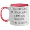 Appreciation Week Two Toned Coffee Cup, Police Appreciation, Principal Staff Appreciation Week, Teacher Appreciation, Volunteer Appreciation view 1