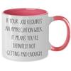Appreciation Week Two Toned Coffee Cup, Police Appreciation, Principal Staff Appreciation Week, Teacher Appreciation, Volunteer Appreciation view 2