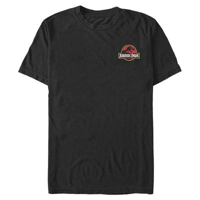 Jurassic Park Park It Men's Tops Short Sleeve Tee Shirt Black