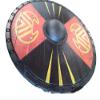 Full Size Solid Wood Viking Shield for Cosplay LARP or Battle (30" Olaf Haraldsson) view 2