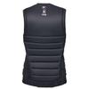 Mystic Womens Juice Wake Boarding Front-Zip Impact Vest - Dark Grey 230153 XS view 2